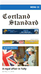 Mobile Screenshot of cortlandstandard.net